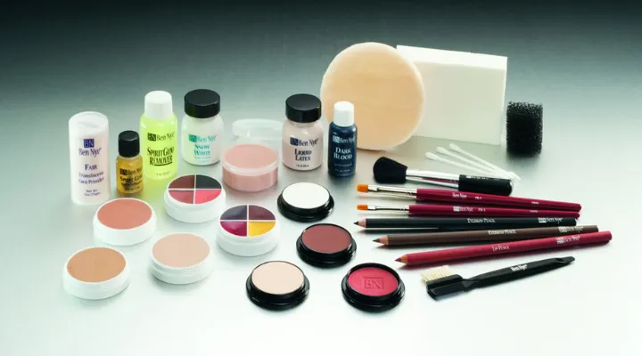 ben nye theatrical creme makeup kit tk-3